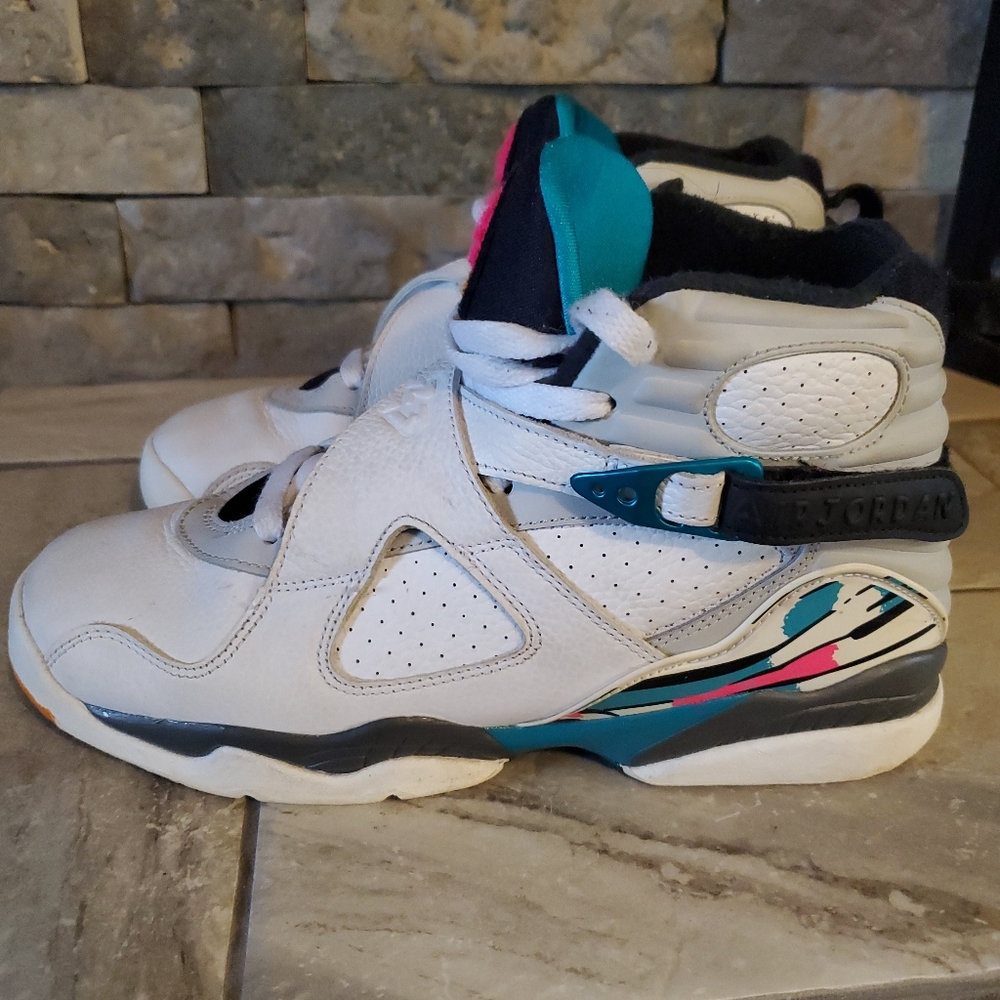 Nike Jordan Retro 8 South Beach edition youth 7